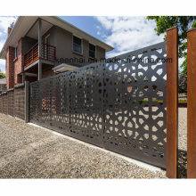 Power Coated Aluminum Villa Garden Security Fence